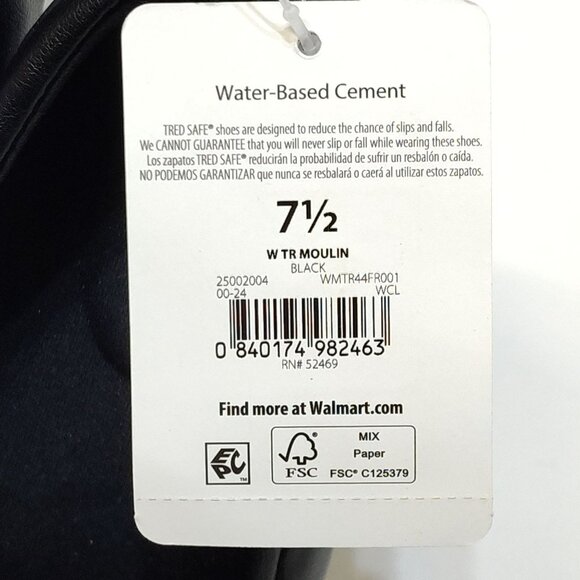 Tredsafe Moulin Slip-Resistant Women 7.5 DREAMCELL Anti-Fatigue Moisture-Wicking - Picture 11 of 12